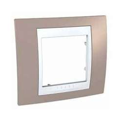 SE Unica Хамелеон Коричневый/Бел Рамка 1-ая арт. MGU6.002.874