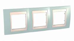 SE Unica Хамелеон Морская волна/Беж Рамка 3-ая горизонтальная арт. MGU6.006.570