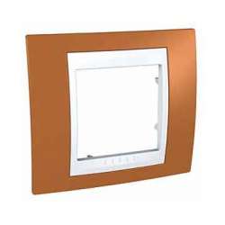 SE Unica Хамелеон Оранжевый/Бел Рамка 1-ая арт. MGU6.002.869