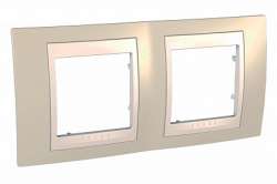 SE Unica Хамелеон Песчаный/Беж Рамка 2-ая горизонтальная арт. MGU6.004.567