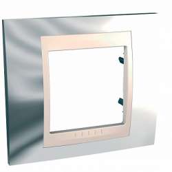 SE Unica Хамелеон Серебро/Беж Рамка 1-ая арт. MGU66.002.510