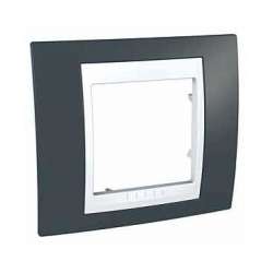 SE Unica Хамелеон Серо-Зеленый/Бел Рамка 1-ая арт. MGU6.002.877