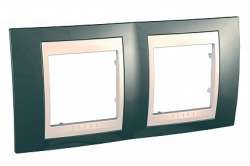 SE Unica Хамелеон Шампань/Беж Рамка 2-ая горизонтальная арт. MGU6.004.524