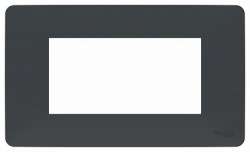 SE Unica Modular Антрацит Рамка 4-модульная арт. NU210454