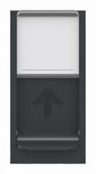 SE Unica Modular Беж Панель лицевая RJ45, одиночная без коннектора, 1 модуль арт. NU941054