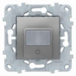 SE Unica New Алюминий Датчик движения с выключателем, 10А арт. NU552530