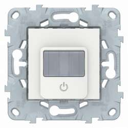 SE Unica New Бел Датчик движения Wiser c универсальным кноп. LED диммером арт. NU552718