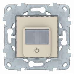 SE Unica New Беж Датчик движения Wiser с выключателем, 10А, арт. NU552644