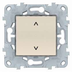 SE Unica New Беж Выключатель Wiser управление жалюзи арт. NU550844