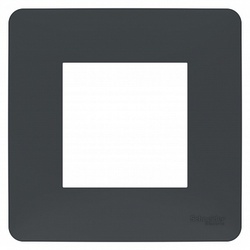 SE Unica Studio Антрацит Рамка 1-ная арт. NU200254