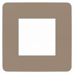 SE Unica Studio Песочная/Антрацит Рамка 1-ная арт. NU280228