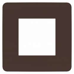 SE Unica Studio Шоколад/Антрацит Рамка 1-ная арт. NU280217