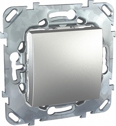 SE Unica Top Алюминий Переключатель 1-клавишный перекрестный (сх.7) арт. MGU5.205.30ZD