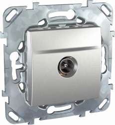 SE Unica Top Алюминий Розетка TV оконечная арт. MGU5.464.30ZD