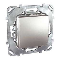 SE Unica Top Алюминий Выключатель 1-клавишный (сх.1) арт. MGU5.201.30ZD