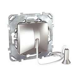 SE Unica Top Алюминий Выключатель кнопочный со шнурком арт. MGU5.226.30ZD