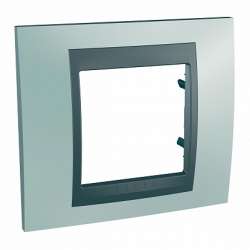 SE Unica Top Флюорит Графит Рамка 1-ая арт. MGU66.002.294