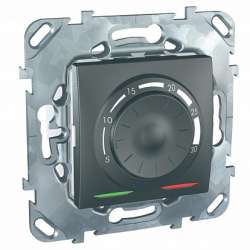 SE Unica Top Графит Термостат электр. 8А (от+5 до +30 град) арт. MGU5.501.12ZD