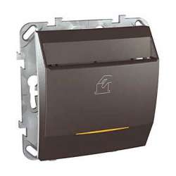 SE Unica Top Графит Выключатель карточный c задержкой отключения арт. MGU5.540.12ZD