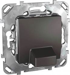 SE Unica Top Графит Вывод кабеля 16A арт. MGU5.862.12ZD