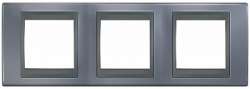 SE Unica Top Грэй Графит Рамка 3-ая арт. MGU66.006.297