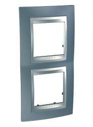 SE Unica Top Грэй Рамка 2-ая вертикальная арт. MGU66.004V.097