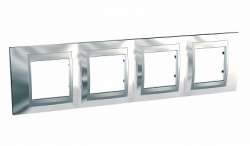 SE Unica Top Хром Рамка 4-ая арт. MGU66.008.010