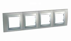 SE Unica Top Никель Рамка 4-ая арт. MGU66.008.039