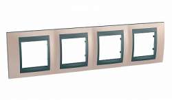 SE Unica Top Оникс Графит Рамка 4-ая арт. MGU66.008.296