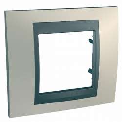 SE Unica Top Опал Графит Рамка 1-ая арт. MGU66.002.295