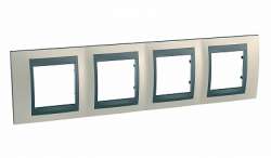 SE Unica Top Опал Графит Рамка 4-ая арт. MGU66.008.295