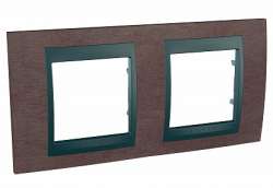 SE Unica Top Табак Графит Рамка 2-ая арт. MGU66.004.2M4