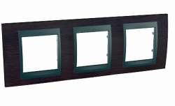 SE Unica Top Венге Графит Рамка 3-ая арт. MGU66.006.2M3