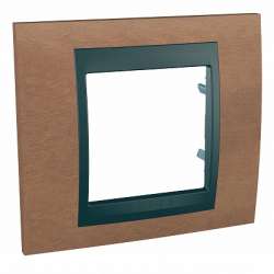 SE Unica Top Вишня Графит Рамка 1-ая арт. MGU66.002.2M2