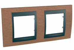 SE Unica Top Вишня Графит Рамка 2-ая арт. MGU66.004.2M2