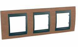 SE Unica Top Вишня Графит Рамка 3-ая арт. MGU66.006.2M2