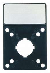 SE Vario Держатель маркировки с табличкой для надписей 60х60мм арт. KZ15