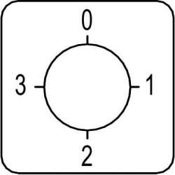 SE Vario Маркировочная пластина серебристая 45х46 арт. KZ18
