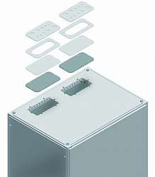 SE Верхняя панель с кабельным вырезом 200x600 арт. NSYSRCE660