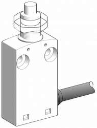 SE Выключатель концевой 1НО1НЗ с кабелем 1м арт. XCMN21F0L1