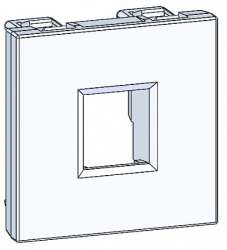 SE Wessen 45 Бел Центральная плата информационная для кабель-канала RAL9003 арт. RIN-144-B