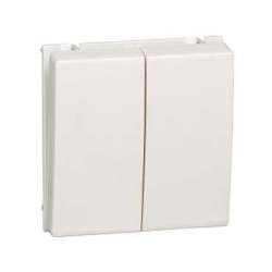 SE Wessen 45 Бел Выключатель 2-клавишный 1-полюсный арт. VN5U-242-BE