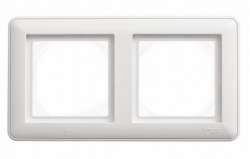 SE Wessen 59 Aqua Бел Рамка 2-ая IP44 арт. KD-2B-18