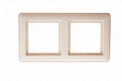SE Wessen 59 Aqua Беж Рамка 2-ая IP44 арт. KD-2B-28
