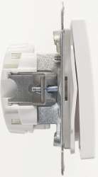 SE Wessen 59 Бел Переключатель 1-клавишный, 10АХ арт. VS610-156-1-86