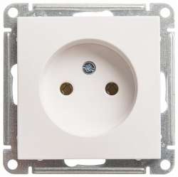 SE Wessen 59 Бел Розетка б/з без шторок, 16А арт. RS16-153-1-86