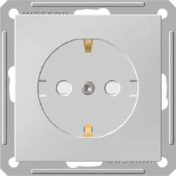 SE Wessen 59 Бел Розетка с/з с защитными шторками арт. RS16-152-1-86