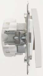 SE Wessen 59 Бел Выключатель 1-клавишный, 10АХ арт. VS110-154-1-86