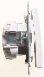 SE Wessen 59 Бел Выключатель 1-клавишный 2-полюсный, 10А арт. VS210-152-1-86