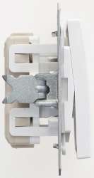 SE Wessen 59 Бел Выключатель 1-клавишный кнопочный 16А (сх.1) арт. VS116-155-1-86